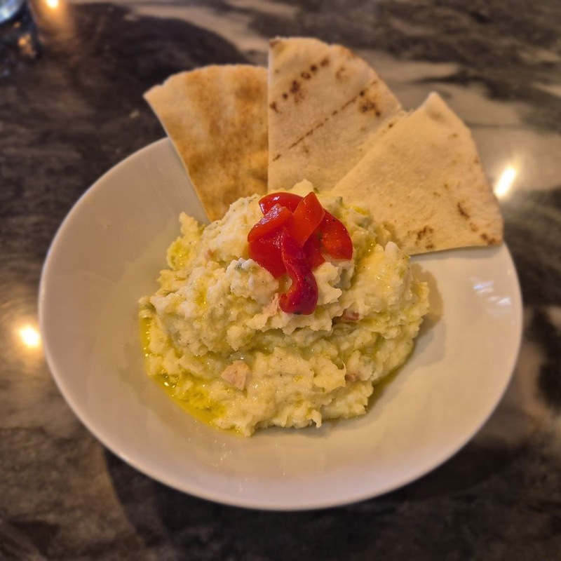 Patata Esclafada amb Oli de Tòfona