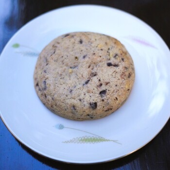Galleta de nueces y chocolate