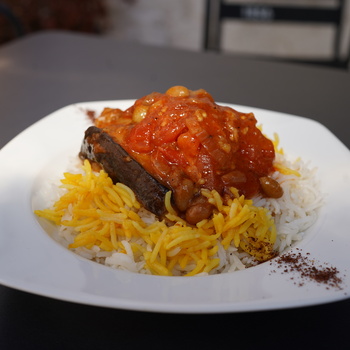 خورش غوره بادمجان